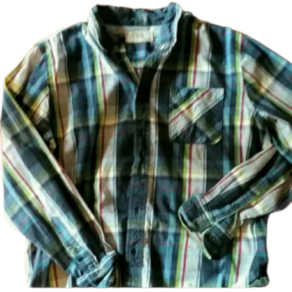 Men's Free Planet Shirt XL Plaid